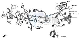 XL125VB drawing WIRE HARNESS