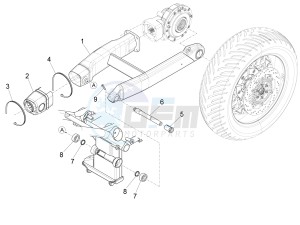 Audace 1400 Carbon 1380 (EMEA) drawing Swing arm