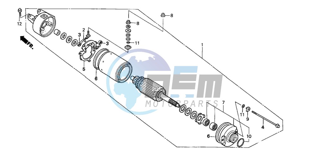 STARTING MOTOR