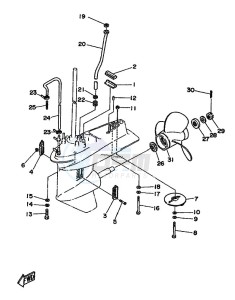 25Q drawing LOWER-CASING-x-DRIVE-2