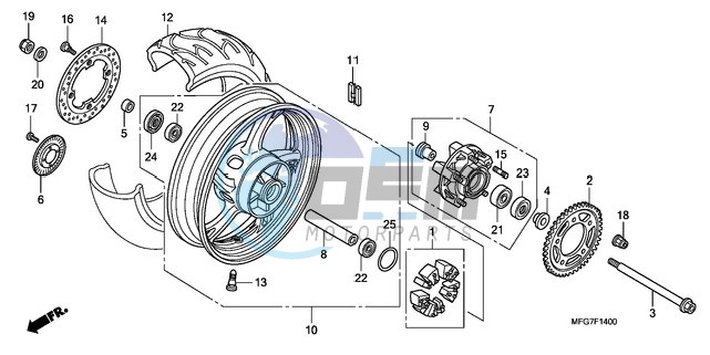 REAR WHEEL