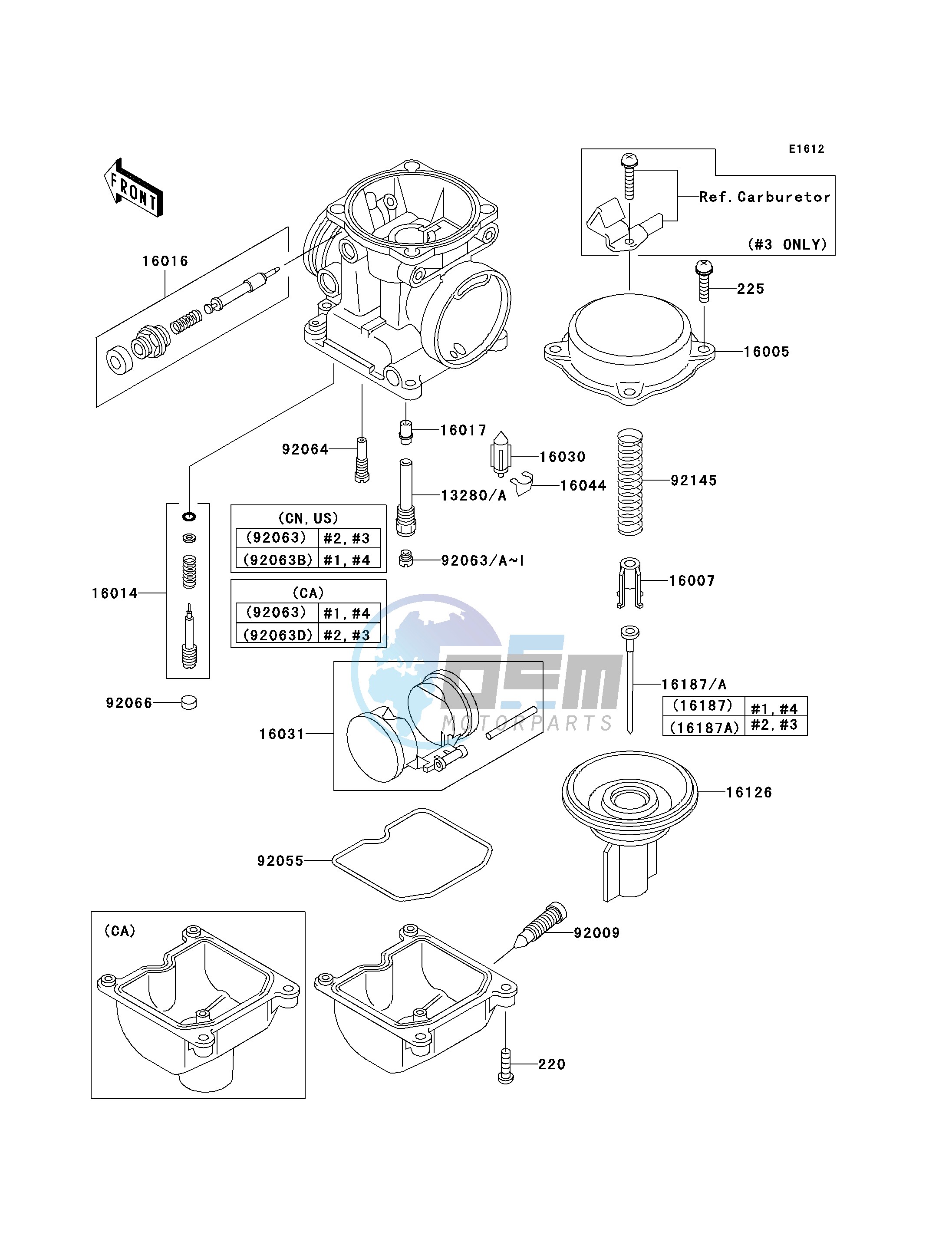 CARBURETOR PARTS