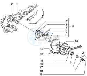 Diesis 50 drawing Driving pulley