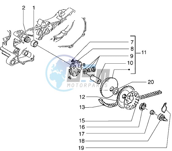 Driving pulley