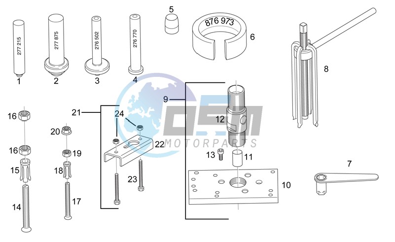 Repairing tools I