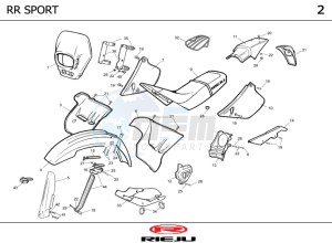 RR-50-SPORT-GREY drawing COWLING