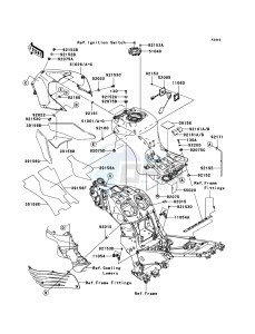 ZZR1400 ZX1400A6F FR GB XX (EU ME A(FRICA) drawing Fuel Tank