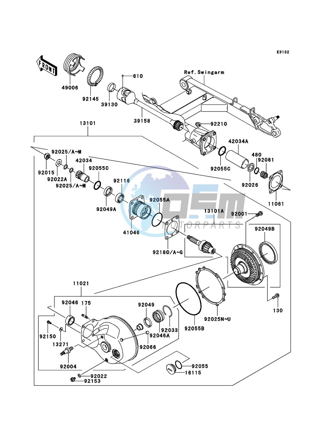 Drive Shaft/Final Gear