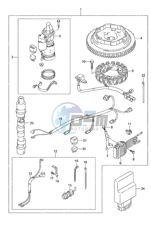 Starting Motor Manual Starter