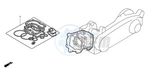 SH125R drawing GASKET KIT A