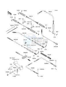 KAF 950 F [MULE 4010 DIESEL 4X4] (F9F-FAF) FAF drawing CABLES