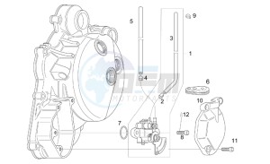 Classic 125 drawing Oil pump