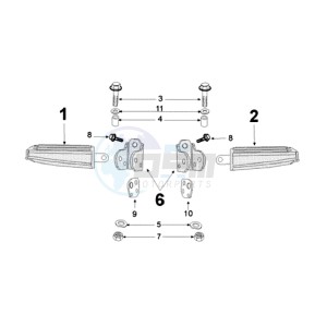 KISBEE RS drawing FOOT SUPPORT