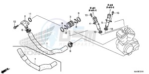 VT750C2SD UK - (E) drawing WATER PIPE