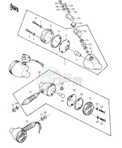 KE 125 A [KE125] (A7-A8) [KE125] drawing TURN SIGNALS -- 80-81 A7_A8- -