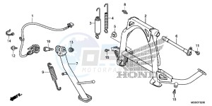 NC700DC Integra E drawing STAND