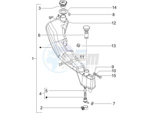 NRG 50 power DT drawing Oil tank