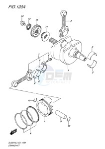 DL650X ABS V-STROM EU drawing CRANKSHAFT