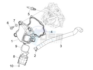 X7 125 Euro 3 drawing Cylinder head cover