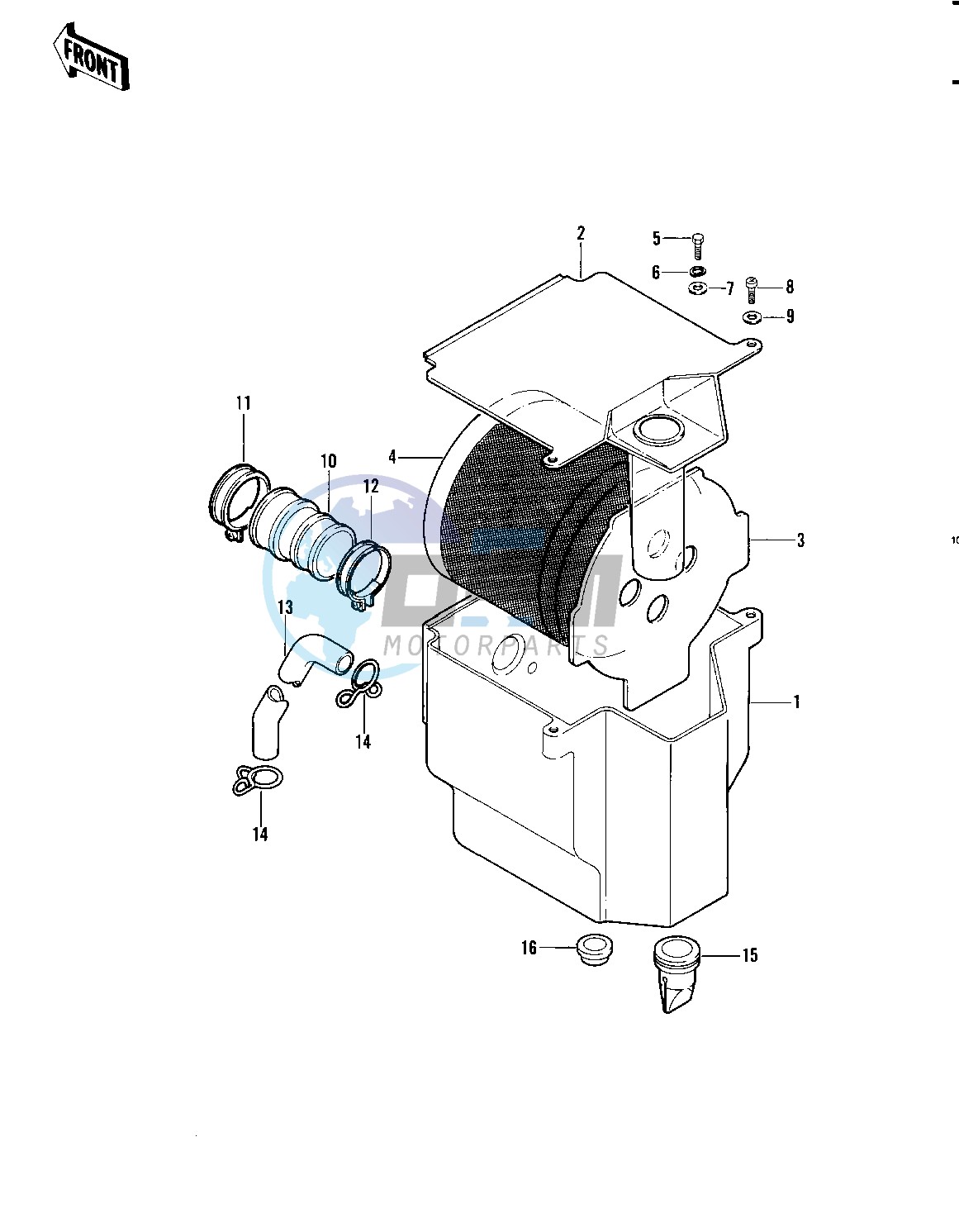 AIR CLEANER -- 82 A1- -