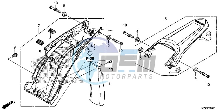 REAR FENDER