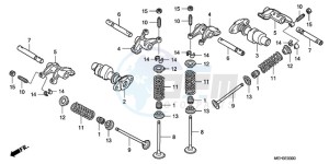 NSA700A9 E / MKH MME drawing CAMSHAFT/VALVE