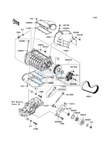 JET SKI ULTRA 250X JT1500B7F FR drawing Super Charger