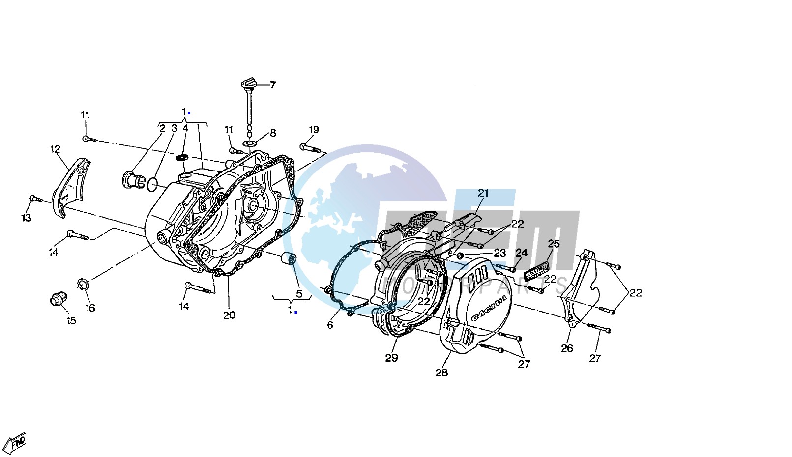 CRANKCASE COVER