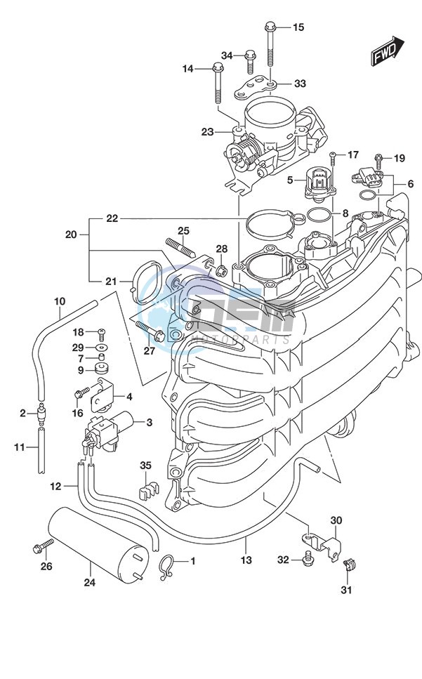 Intake Manifold/Throttle Body