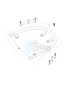 DJANGO 125 SPORT drawing CARRIER