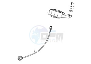 SENDA SM DRD RACING LTD - 50 cc drawing DASHBOARD UNIT