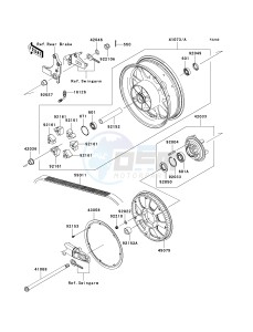 VN 1700 B [VULCAN 1700 VOYAGER ABS] (9FA) B9FA drawing REAR WHEEL_CHAIN