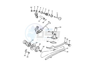 XC T CYGNUS 125 drawing VALVE