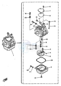 E25A drawing CARBURETOR