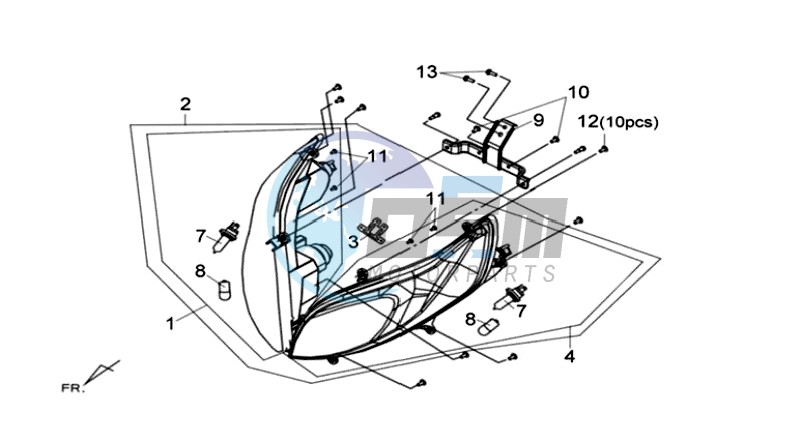 HEADLAMP CPL