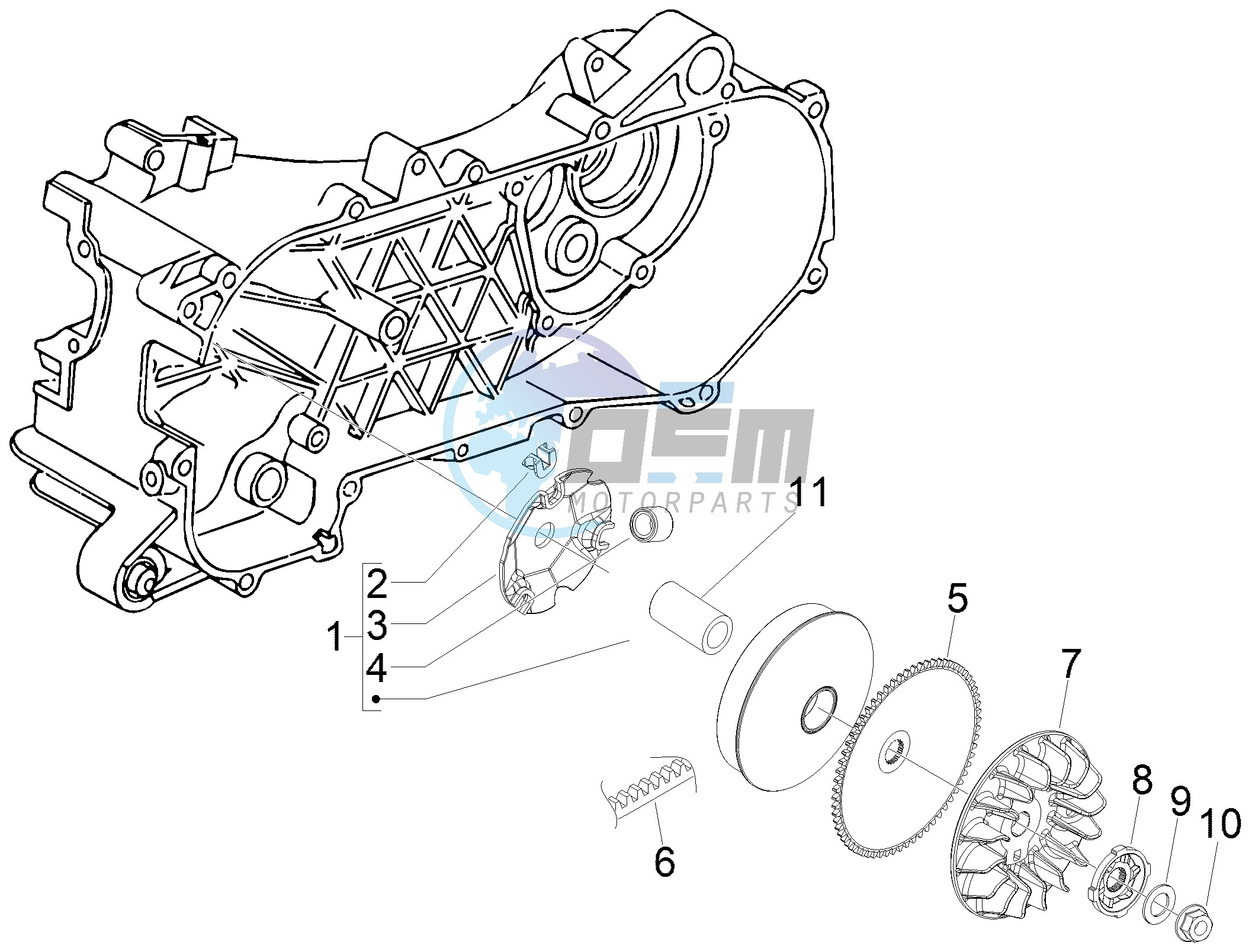 Driving pulley