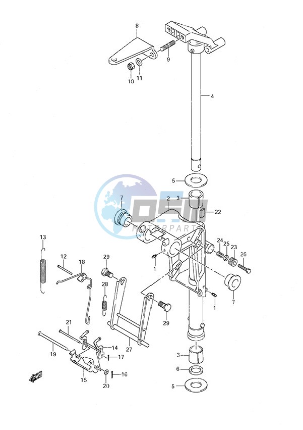 Swivel Bracket - w/Remote Control