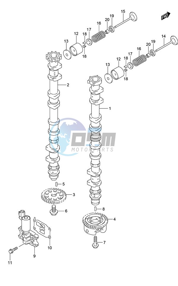 Camshaft (Model: TG/ZG)