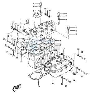 JS 440 A [JS440] (A1-A2) [JS440] drawing CYLINDER HEAD_CYLINDER