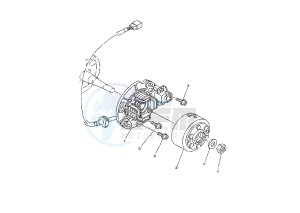 YZ 125 drawing GENERATOR