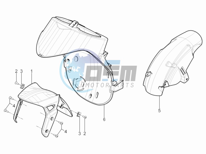 Wheel housing - Mudguard