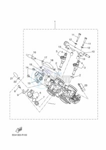 MT-07 MTN690-A (B4CS) drawing INTAKE 2