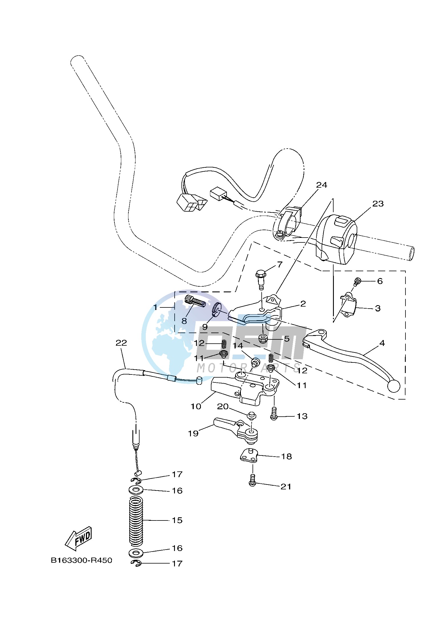 HANDLE SWITCH & LEVER