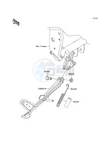 Z1000_ABS ZR1000C7F FR GB XX (EU ME A(FRICA) drawing Stand(s)