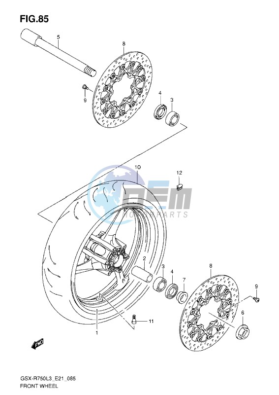 FRONT WHEEL L3