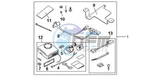 KIT ALARM SYS