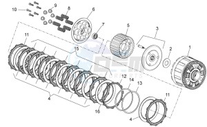 TUONO 1100 V4 FACTORY E4 SUPERPOLE ABS (NAFTA) drawing Clutch II