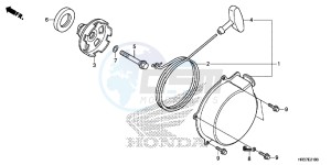 TRX420TM1G TRX500FA Europe Direct - (ED) drawing RECOIL STARTER