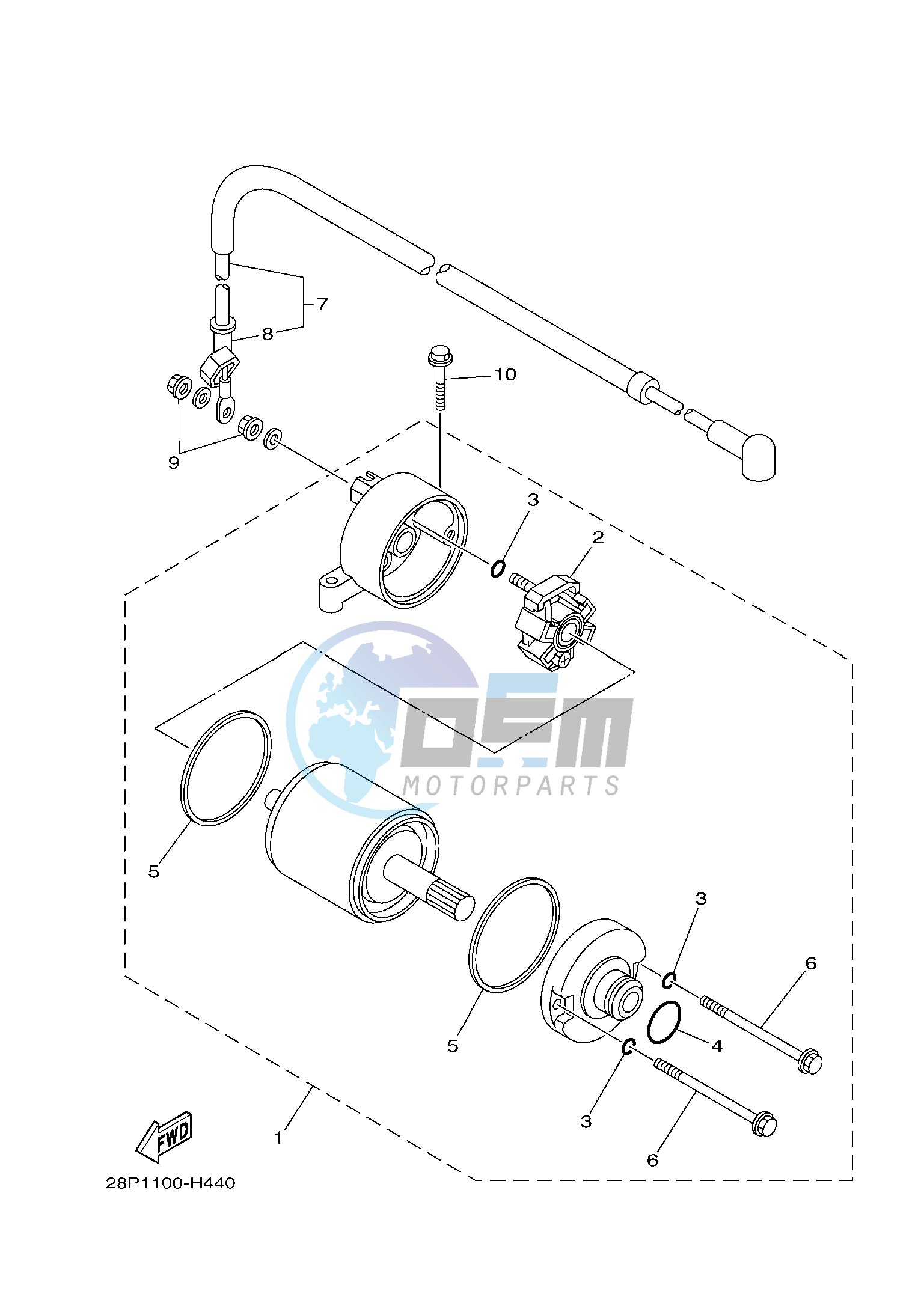 STARTING MOTOR