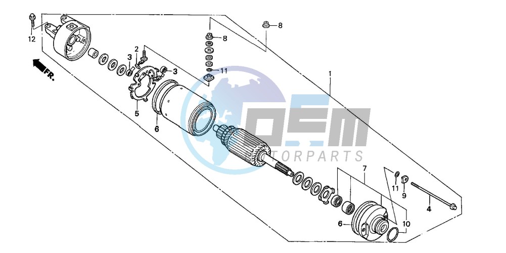 STARTING MOTOR